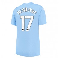 Koszulka piłkarska Manchester City Kevin De Bruyne #17 Strój Domowy dla kobiety 2023-24 tanio Krótki Rękaw